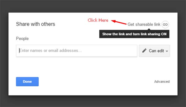 google drive link convertor